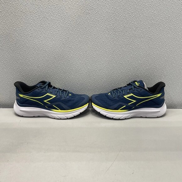 NEW DIADORA Equipe Nucleo Tennis Shoes Men’s Size 10 Blue Opal/Evening Primrose - Picture 5 of 7